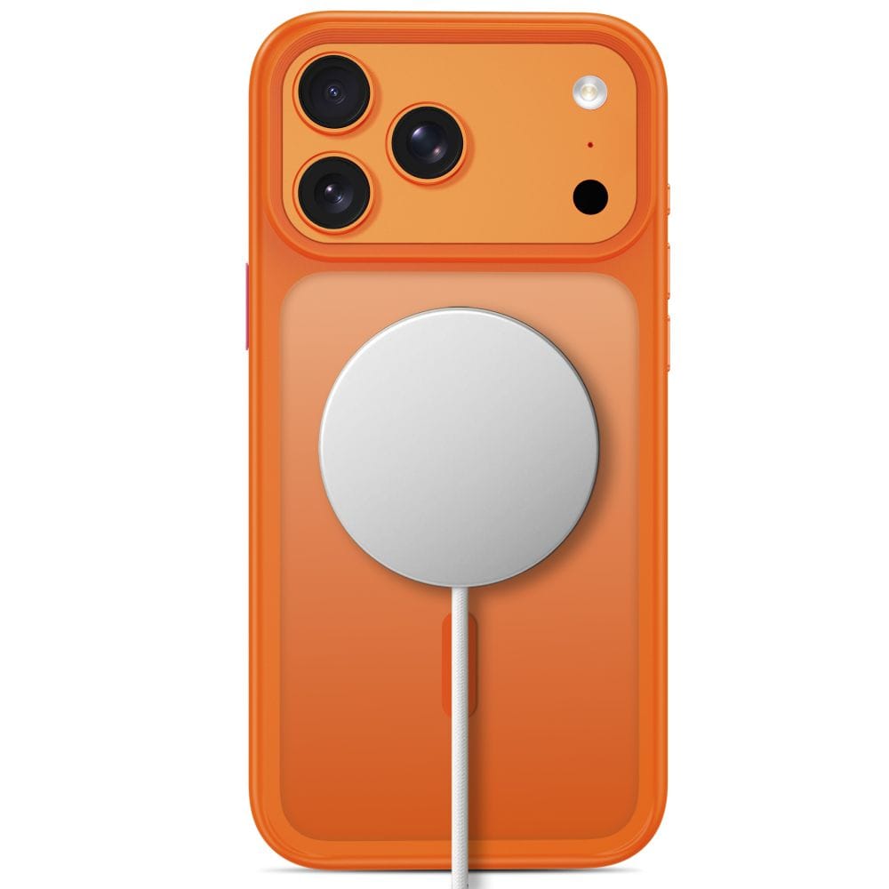 Θήκη iPhone 18 Pro Max / 17 Pro Max Tech-Protect MagMat MagSafe CC Matte Cosmic Orange - Image 3