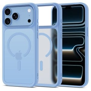Θήκη iPhone 18 Pro Max / 17 Pro Max Tech-Protect MagMat MagSafe CC Matte Light Blue με Camera Control