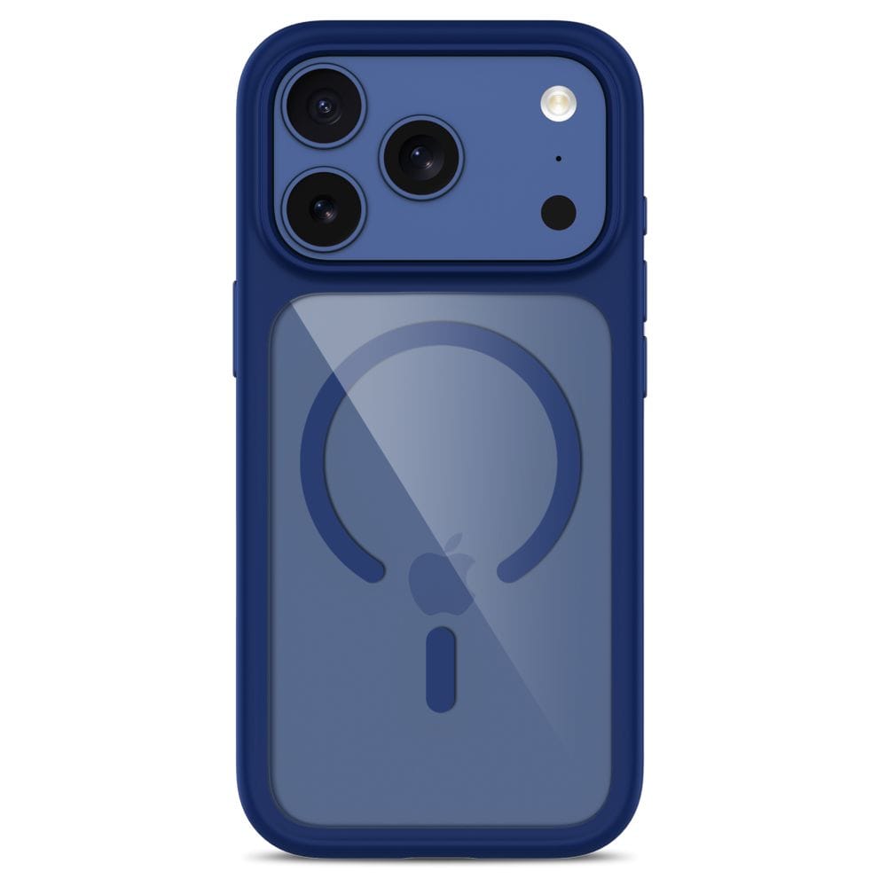 Θήκη iPhone 17 Pro / 18 Pro Tech-Protect MagOne MagSafe CC + Glass 2-Pack Deep Blue/Clear - Image 3