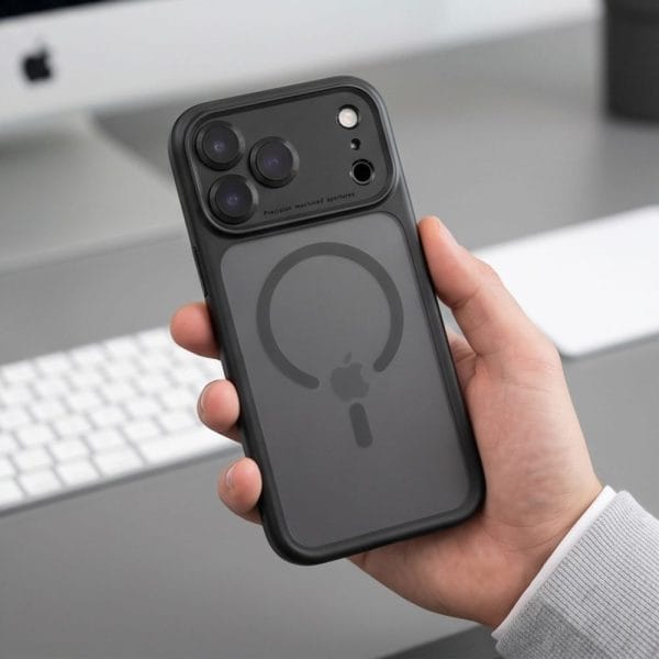 Θήκη iPhone 17 Pro / 18 Pro Tech-Protect MagPeak MagSafe CC Matte Black - Image 6