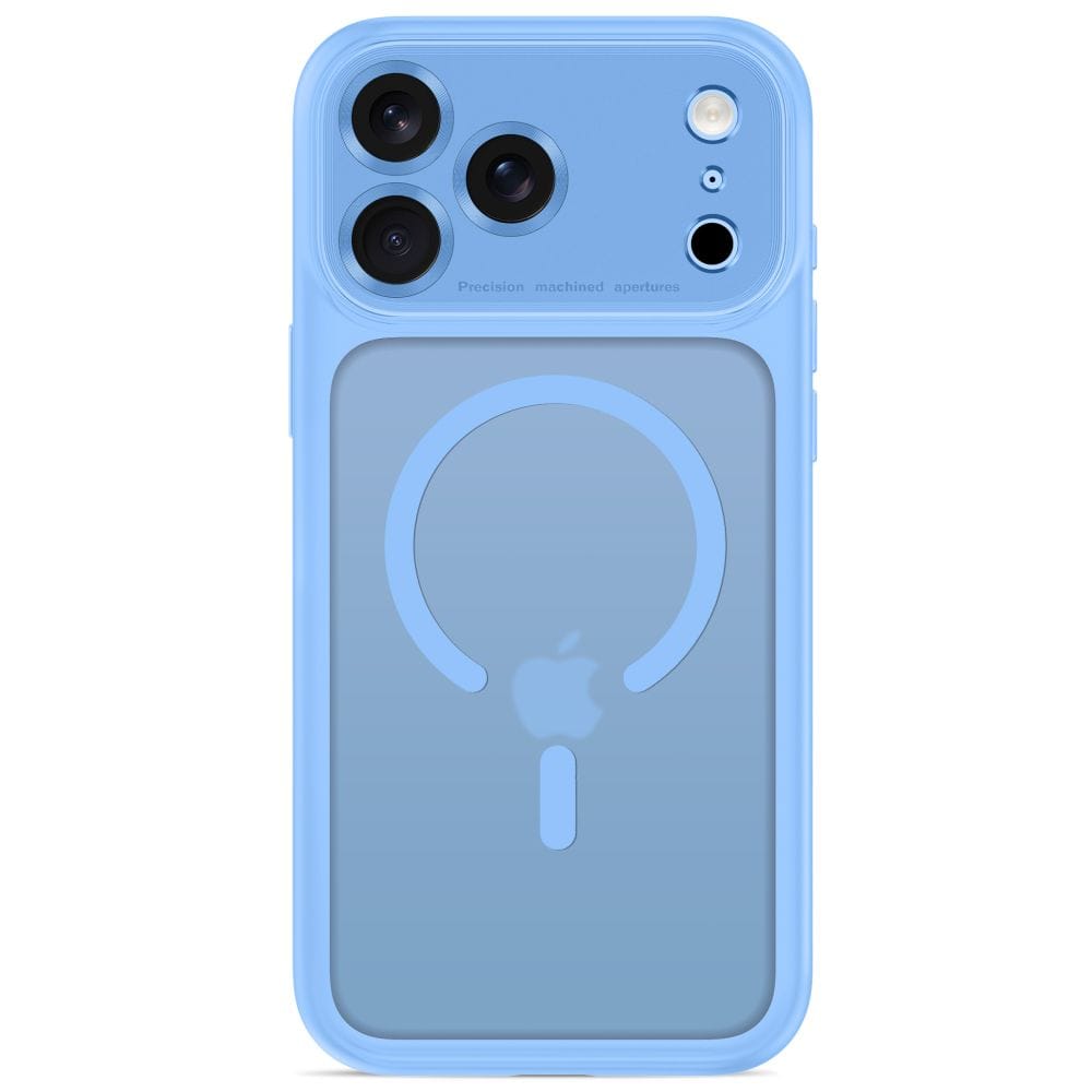 Θήκη iPhone 17 Pro / 18 Pro Tech-Protect MagPeak MagSafe CC Matte Light Blue - Image 3