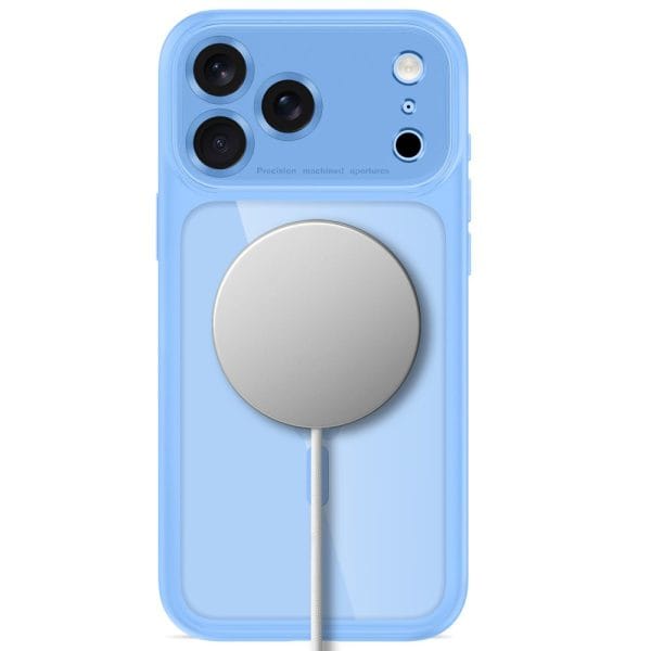 Θήκη iPhone 17 Pro Max / 18 Pro Max Tech-Protect MagPeak MagSafe CC Light Blue/Clear - Image 4