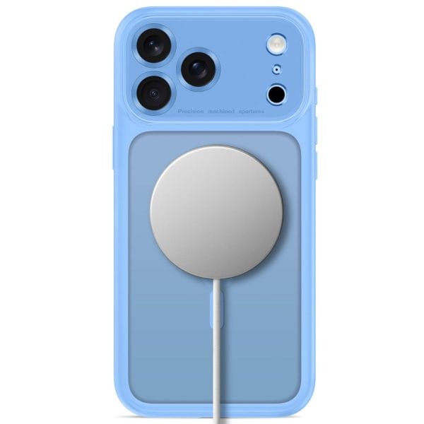 Θήκη iPhone 17 Pro Max / 18 Pro Max Tech-Protect MagPeak MagSafe CC Matte Light Blue - Image 4