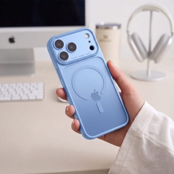 Θήκη iPhone 17 Pro / 18 Pro Tech-Protect MagPrime MagSafe CC Matte Light Blue - Image 7