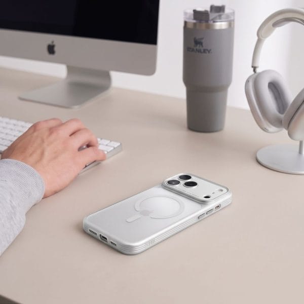Θήκη iPhone 17 Pro Max / 18 Pro Max Tech-Protect MagPrime MagSafe CC Matte Grey - Image 5