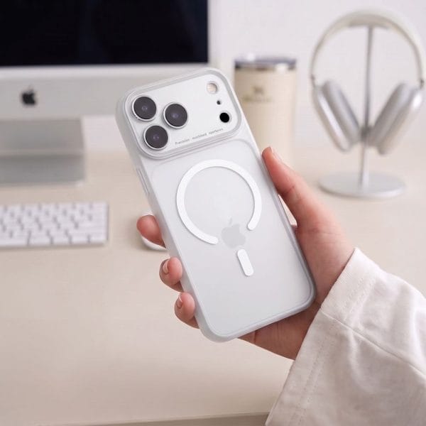 Θήκη iPhone 17 Pro Max / 18 Pro Max Tech-Protect MagPrime MagSafe CC Matte Grey - Image 8