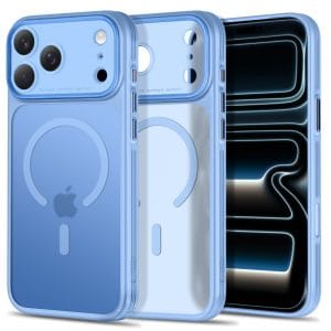 Θήκη iPhone 17 Pro Max / 18 Pro Max Tech-Protect MagPrime MagSafe CC Matte Light Blue