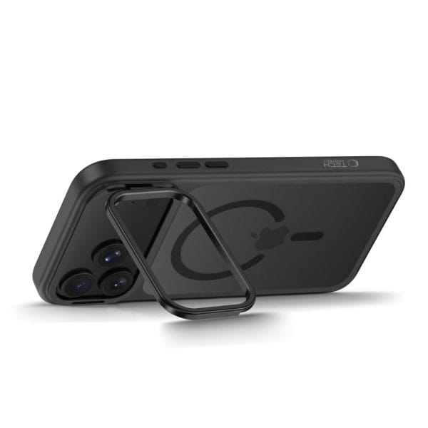 Θήκη iPhone 18 Pro / 17 Pro Tech-Protect MagStand MagSafe CC Matte Black - Image 5