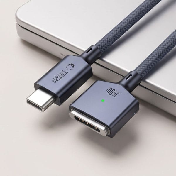 Καλώδιο Φόρτισης MacBook USB-C σε MagSafe 3 140W 3m Tech-Protect MMC01 UltraBoost Midnight Blue - Image 5