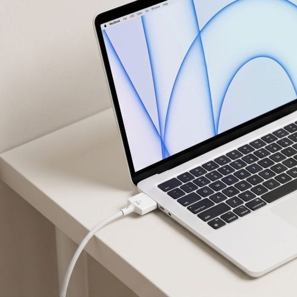 Καλώδιο Φόρτισης MacBook USB-C σε MagSafe 3 140W 3m Tech-Protect MMC01 UltraBoost White - Image 6