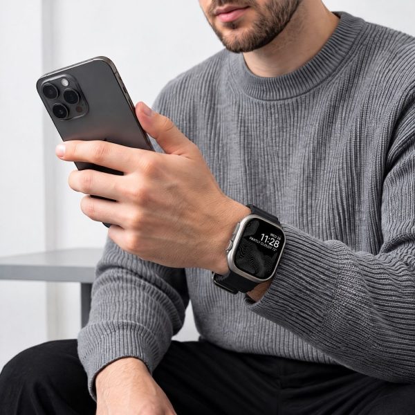 Λουράκι Apple Watch 44/45/46/49mm Tech-Protect Motion Black - Image 4