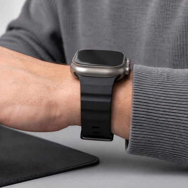 Λουράκι Apple Watch 44/45/46/49mm Tech-Protect Motion Black - Image 6