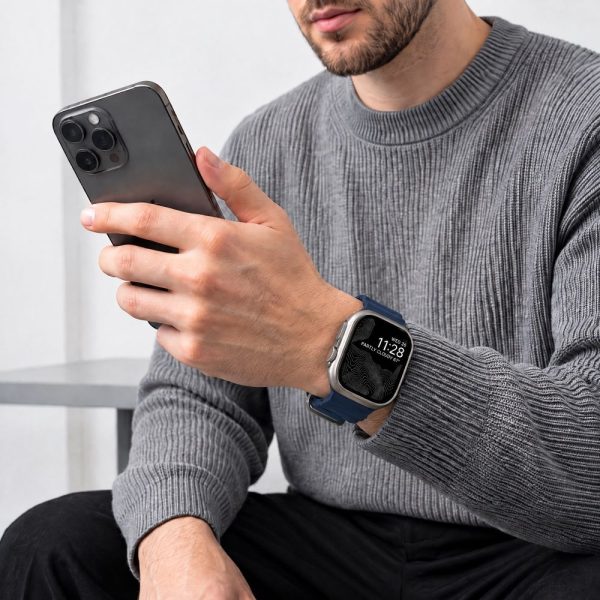 Λουράκι Apple Watch 44/45/46/49mm Tech-Protect Motion Nautical Blue - Image 4