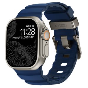 Λουράκι Apple Watch 44 45 46 49mm Tech-Protect Motion Nautical Blue
