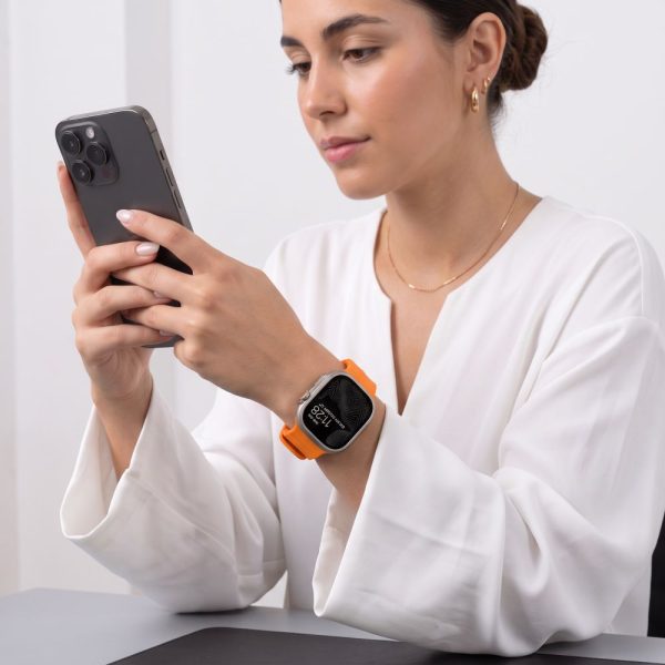 Λουράκι Apple Watch 44/45/46/49mm Tech-Protect Motion Signal Orange - Image 4