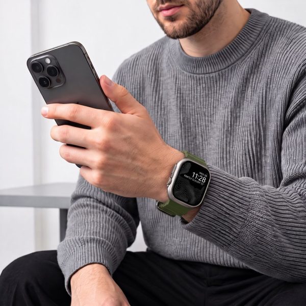 Λουράκι Apple Watch 44/45/46/49mm Tech-Protect Motion Tactical Green - Image 4