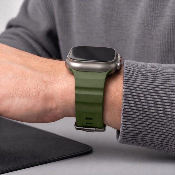 Λουράκι Apple Watch 44/45/46/49mm Tech-Protect Motion Tactical Green - Image 6