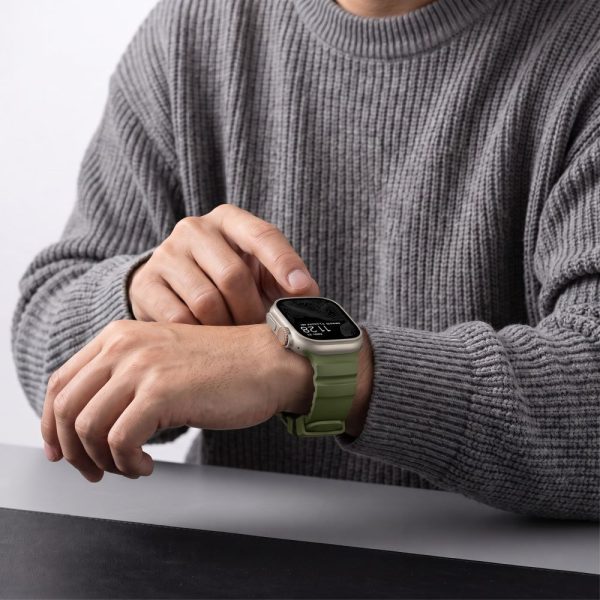 Λουράκι Apple Watch 44/45/46/49mm Tech-Protect Motion Tactical Green - Image 8