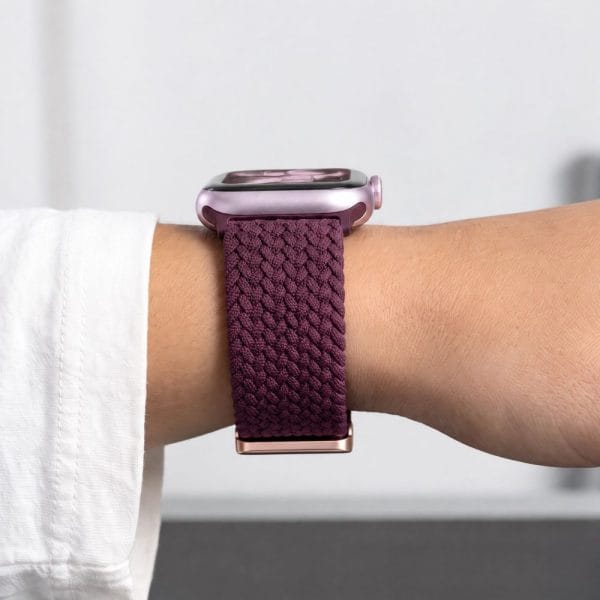 Λουράκι Apple Watch 40/41/42mm Tech-Protect NylonMag Deep Burgundy - Image 7