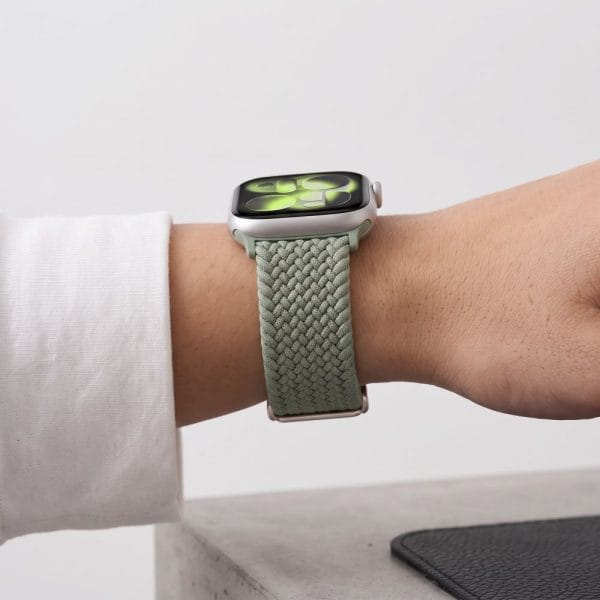 Λουράκι Apple Watch 40/41/42mm Tech-Protect NylonMag Pistachio - Image 7