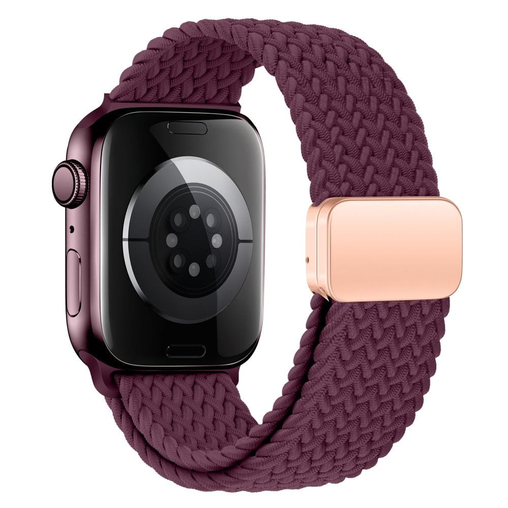 Λουράκι Apple Watch 44/45/46/49mm Tech-Protect NylonMag Deep Burgundy - Image 2