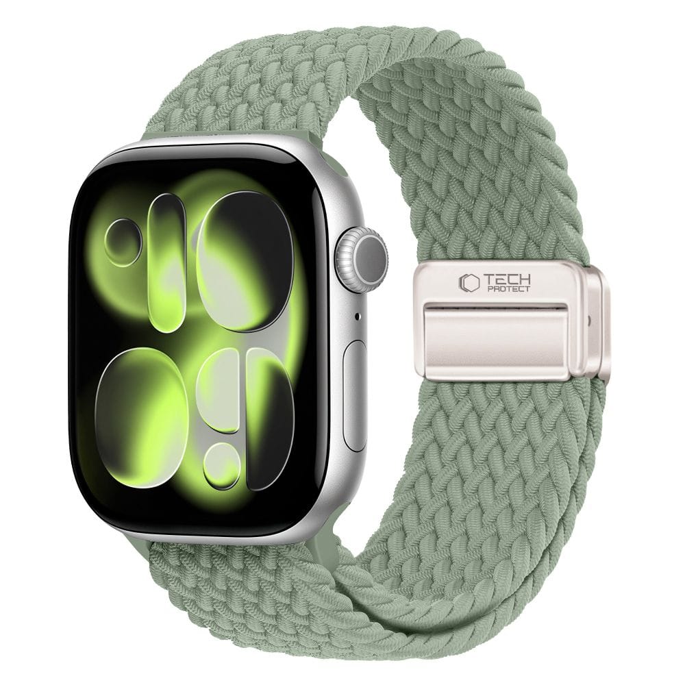 Λουράκι Apple Watch 44/45/46/49mm Tech-Protect NylonMag Pistachio
