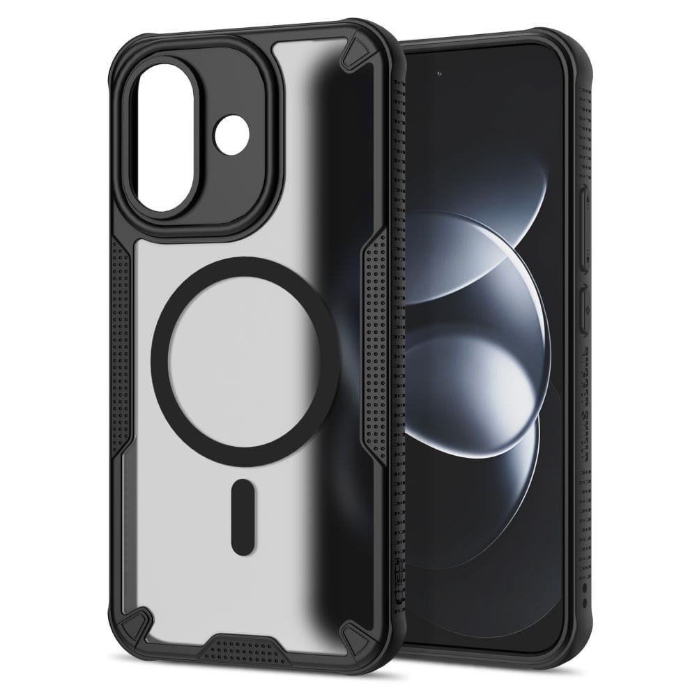 Θήκη Xiaomi Redmi Note 17 Pro 5G Tech-Protect Rugged Shield MagSafe Matte Black - Image 3