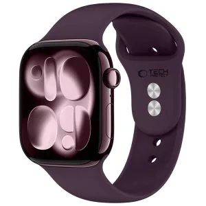 Λουράκι Apple Watch 40/41/42mm Tech-Protect Silicone Deep Burgundy