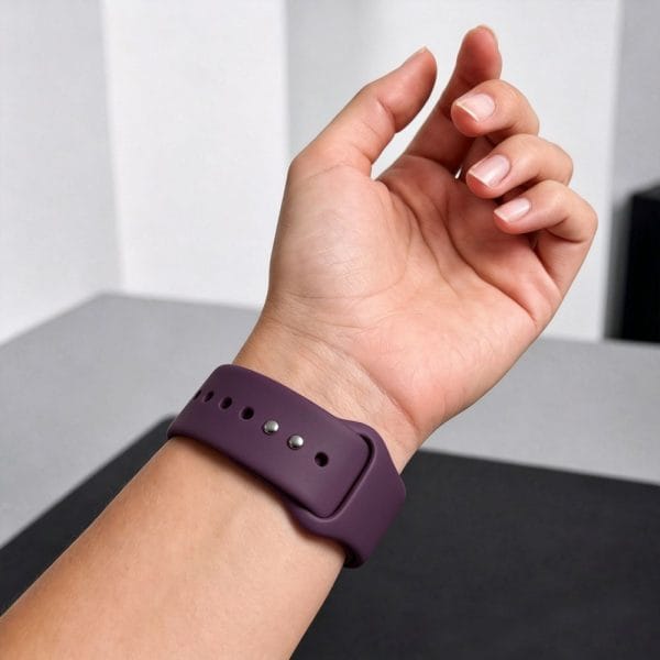 Λουράκι Apple Watch 40/41/42mm Tech-Protect Silicone Deep Burgundy - Image 5