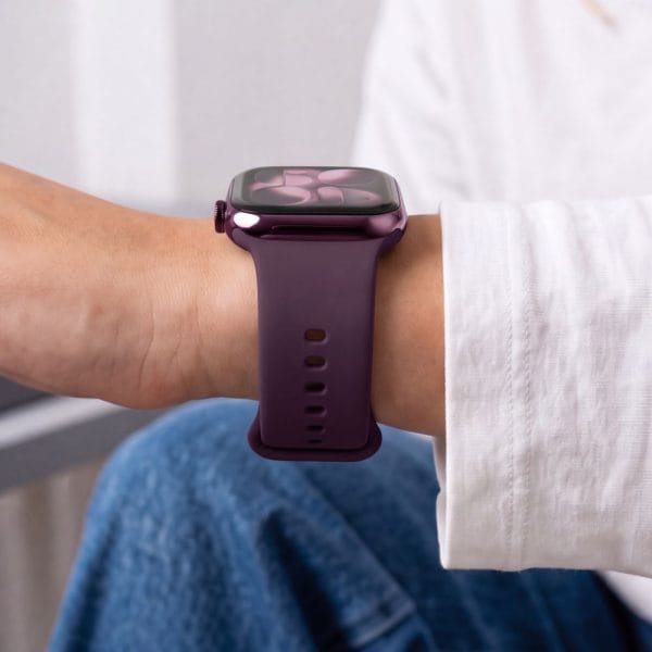 Λουράκι Apple Watch 40/41/42mm Tech-Protect Silicone Deep Burgundy - Image 6