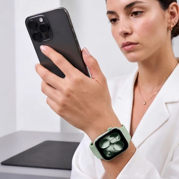 Λουράκι Apple Watch 40/41/42mm Tech-Protect Silicone Pistachio - Image 7