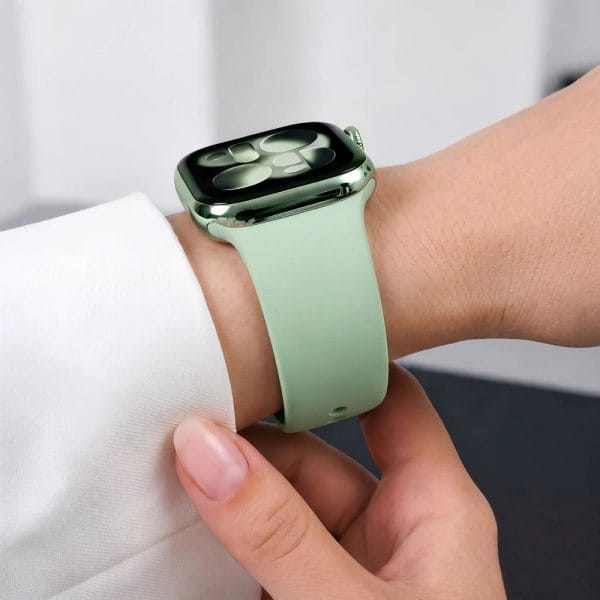 Λουράκι Apple Watch 40/41/42mm Tech-Protect Silicone Pistachio - Image 8