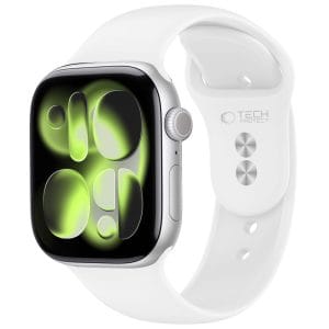 Λουράκι Apple Watch 40/41/42mm Tech-Protect Silicone White