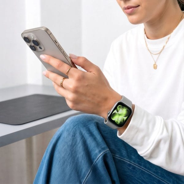 Λουράκι Apple Watch 44/45/46/49mm Tech-Protect Silicone Lunar Grey - Image 4