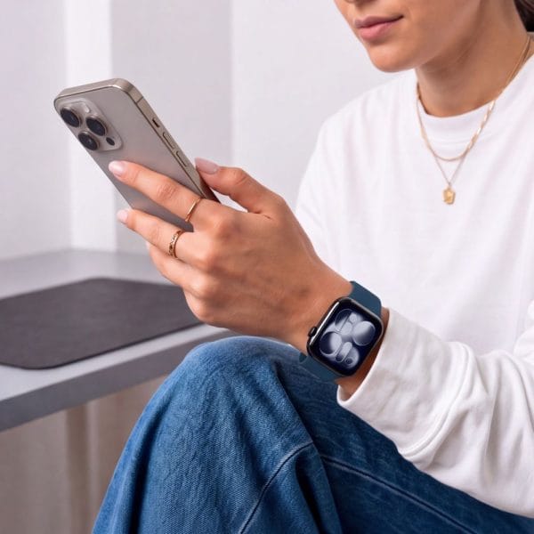 Λουράκι Apple Watch 44/45/46/49mm Tech-Protect Silicone Navy Blue - Image 4