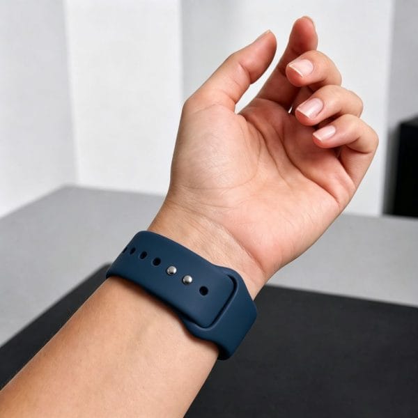 Λουράκι Apple Watch 44/45/46/49mm Tech-Protect Silicone Navy Blue - Image 5