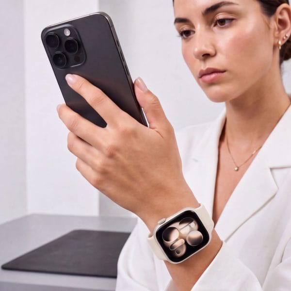 Λουράκι Apple Watch 44/45/46/49mm Tech-Protect Silicone Starlight - Image 4