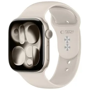 Λουράκι Apple Watch 44/45/46/49mm Tech-Protect Silicone Starlight