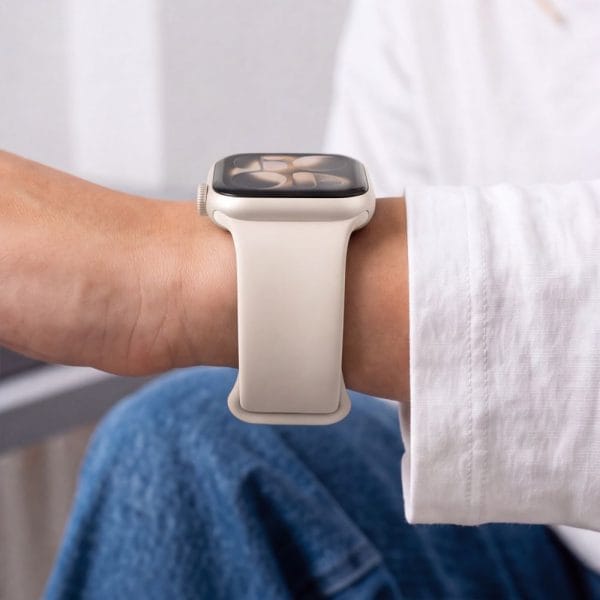 Λουράκι Apple Watch 44/45/46/49mm Tech-Protect Silicone Starlight - Image 6