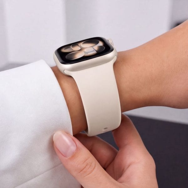 Λουράκι Apple Watch 44/45/46/49mm Tech-Protect Silicone Starlight - Image 7