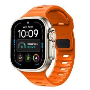 Λουράκι Apple Watch 44/45/46/49mm Tech-Protect Silicone Line Orange