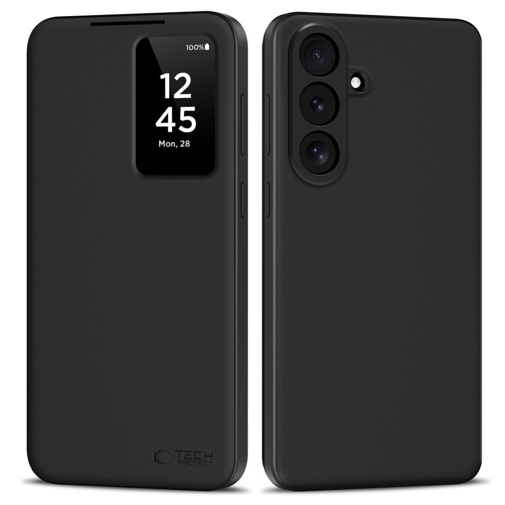 Θήκη Samsung Galaxy S26 FE Tech-Protect Smart Wallet Matte Black