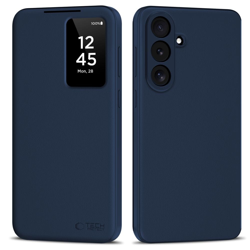 Θήκη Samsung Galaxy S26 FE Tech-Protect Smart Wallet Navy Blue