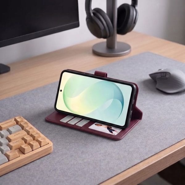 Θήκη Πορτοφόλι Samsung Galaxy S26 FE Tech-Protect Wallet Mulberry - Image 5