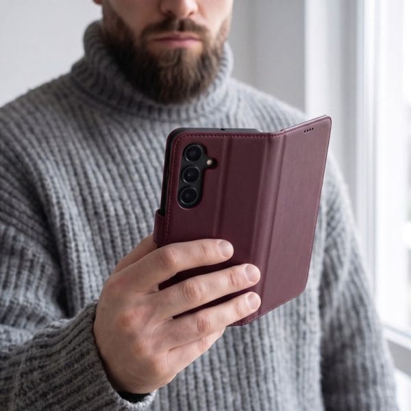 Θήκη Πορτοφόλι Samsung Galaxy S26 FE Tech-Protect Wallet Mulberry - Image 7