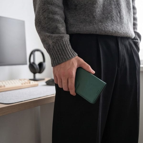 Θήκη Πορτοφόλι Xiaomi Redmi Note 17 Pro Max 5G Tech-Protect Wallet Green - Image 6