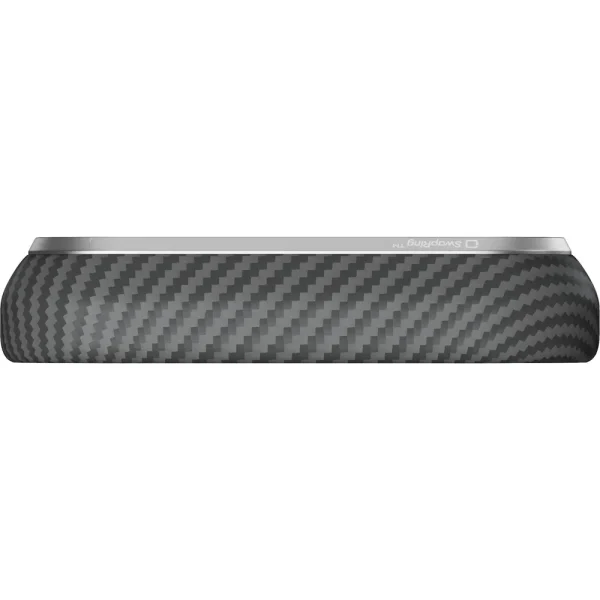 Θήκη iPhone 18 Pro PITAKA Edge MagSafe Black/Grey Twill με PitaTap - Image 11