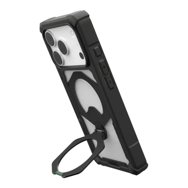 Θήκη iPhone 18 Pro / 17 Pro UAG Plasma XTE 360 MagSafe Black/Clear με Kickstand - Image 6