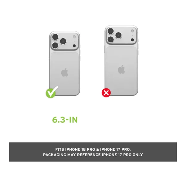 Θήκη iPhone 18 Pro / 17 Pro UAG Plasma XTE 360 MagSafe Black/Clear με Kickstand - Image 7