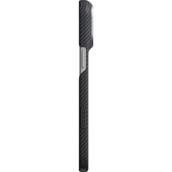 Θήκη iPhone 18 Pro Max PITAKA Edge MagSafe Black/Grey Twill με PitaTap - Image 9